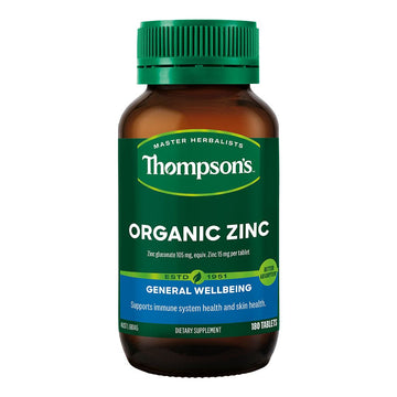 Organic Zinc 180 Tablets - A Conscious State